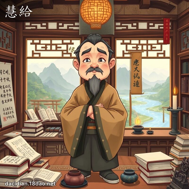 慧給 - 國語大辭典配圖
