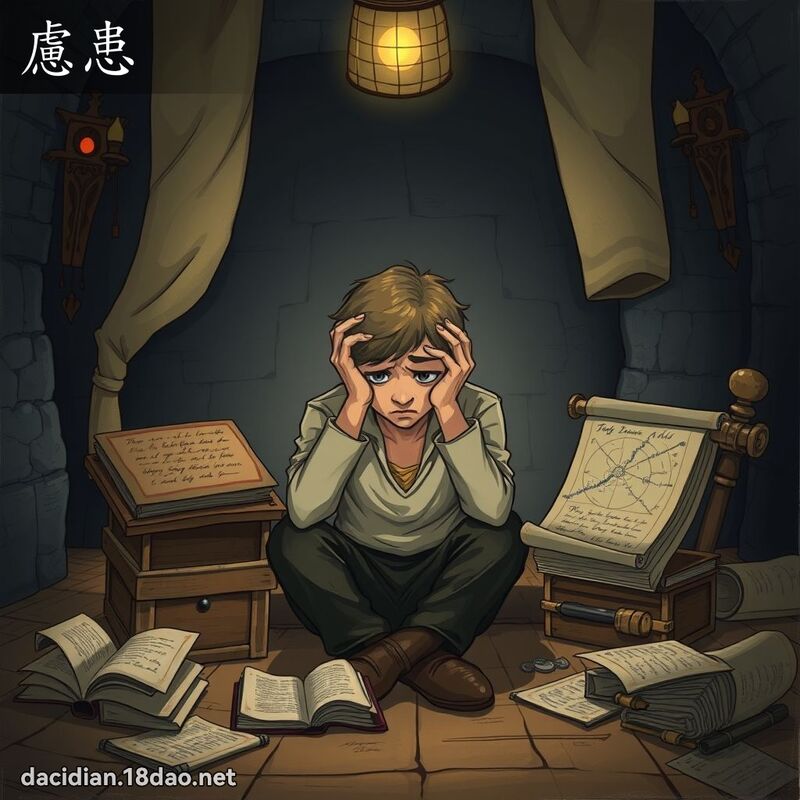 慮患 - 國語大辭典配圖