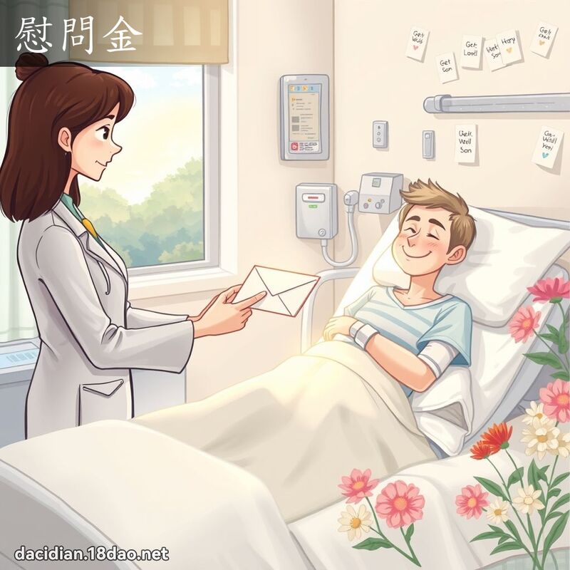 慰問金 - 國語大辭典配圖