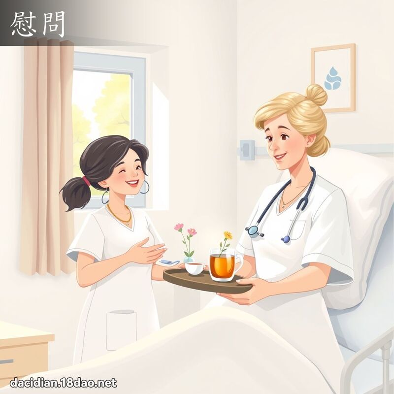 慰問 - 國語大辭典配圖