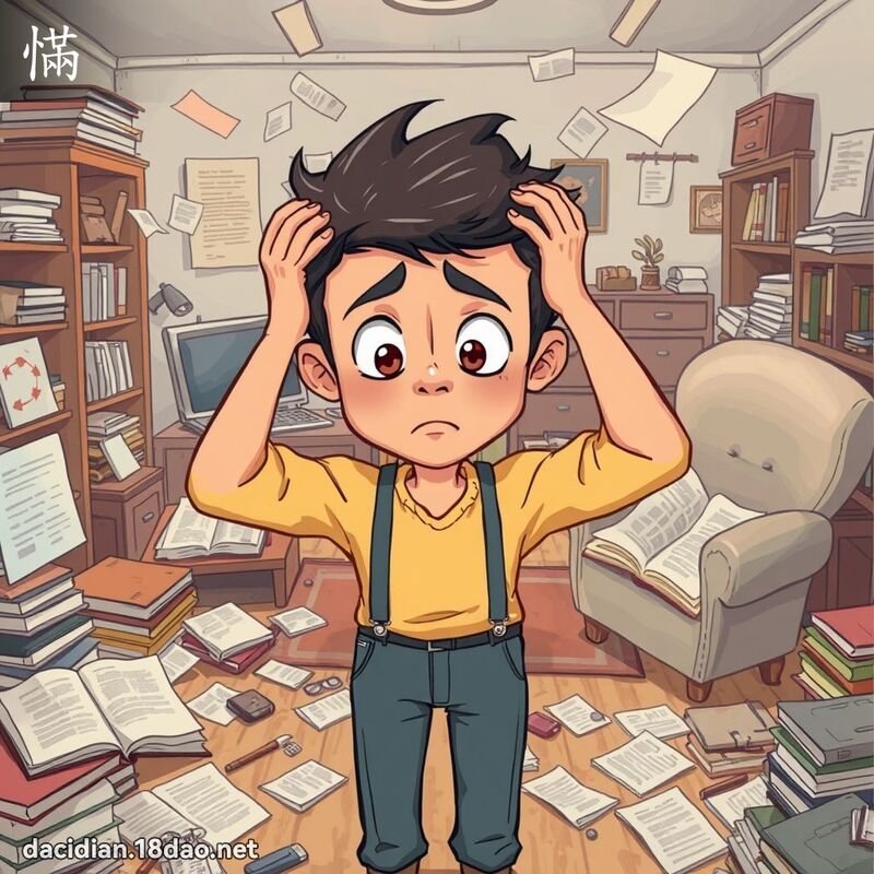 慲 - 國語大辭典配圖