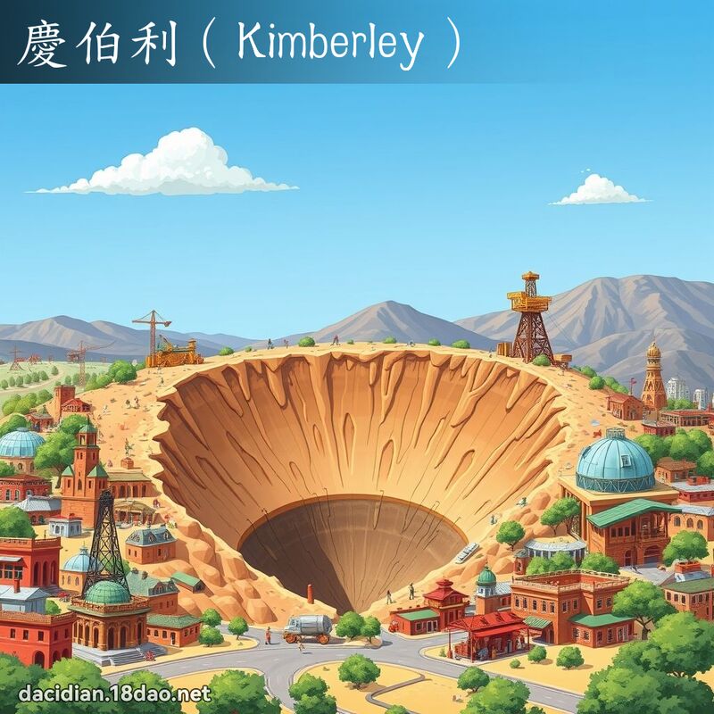 慶伯利（Kimberley） - 國語大辭典配圖