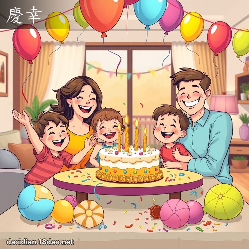 庆幸 - 国语大辞典配图
