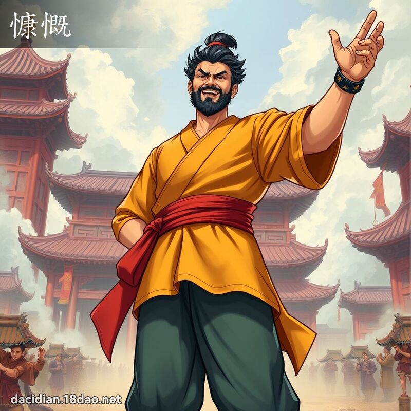 慷慨 - 国语大辞典配图