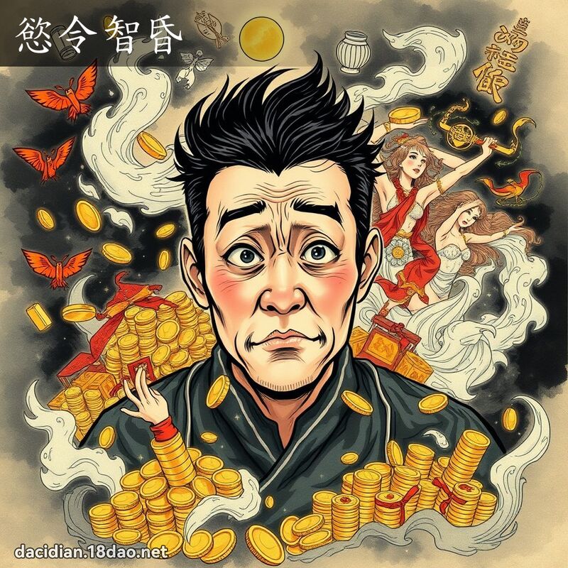 慾令智昏 - 國語大辭典配圖