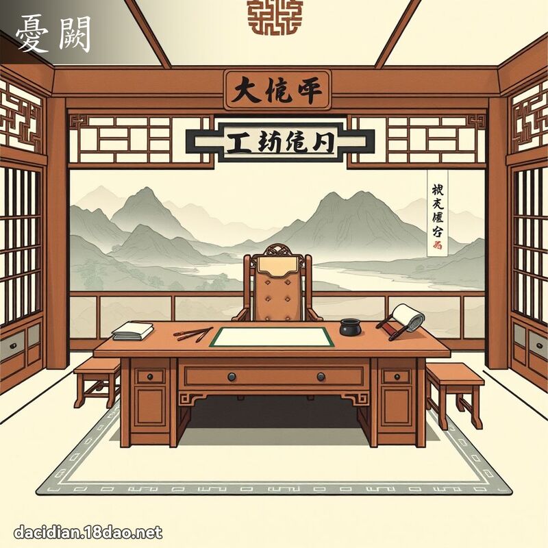 忧闕 - 国语大辞典配图