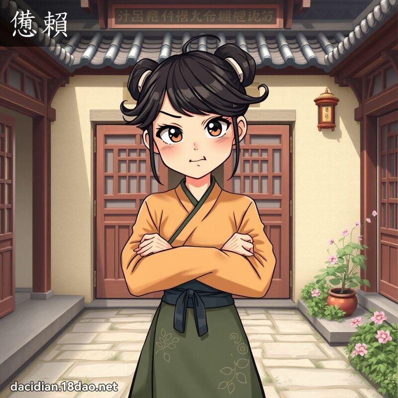 惫赖 - 国语大辞典配图