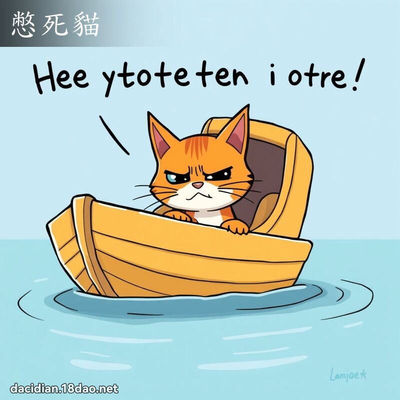 憋死貓 - 國語大辭典配圖
