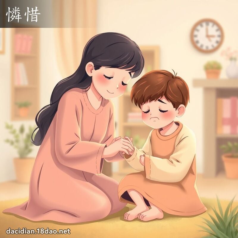 憐惜 - 國語大辭典配圖