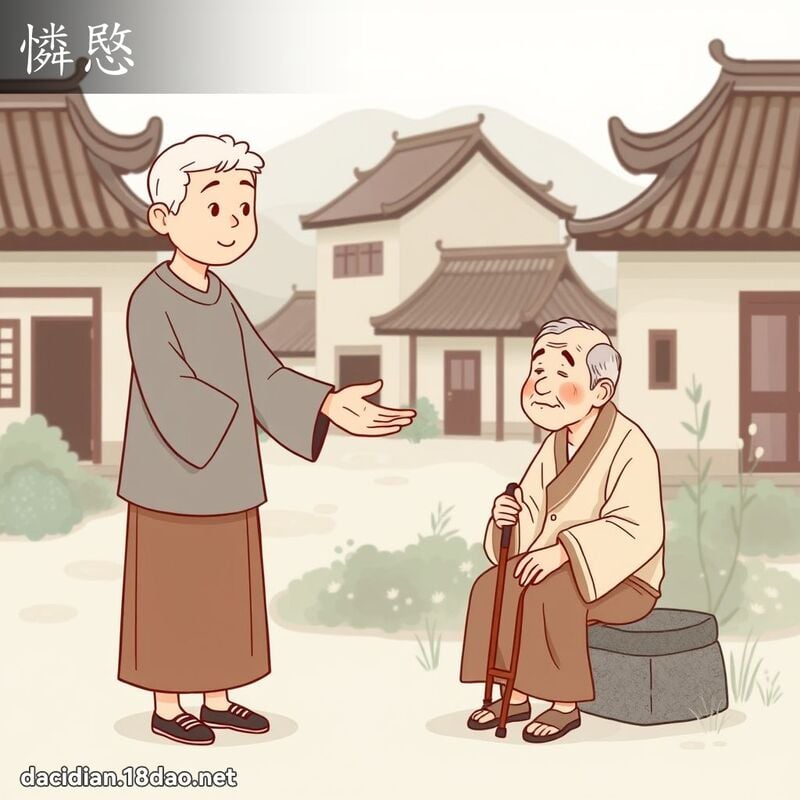 憐愍 - 國語大辭典配圖