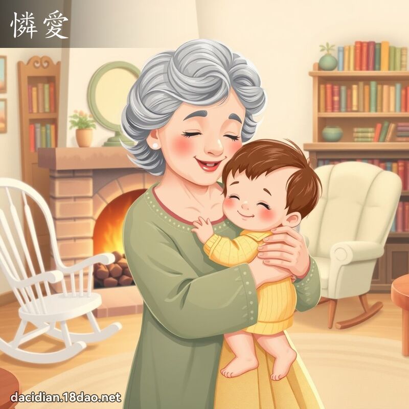 憐愛 - 國語大辭典配圖
