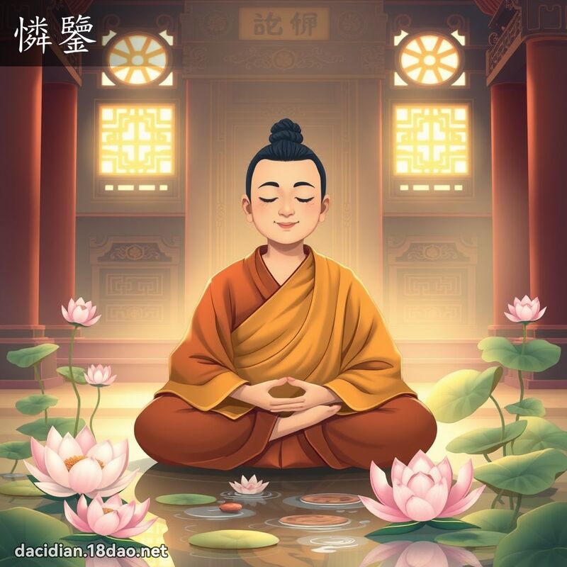 怜鉴 - 国语大辞典配图