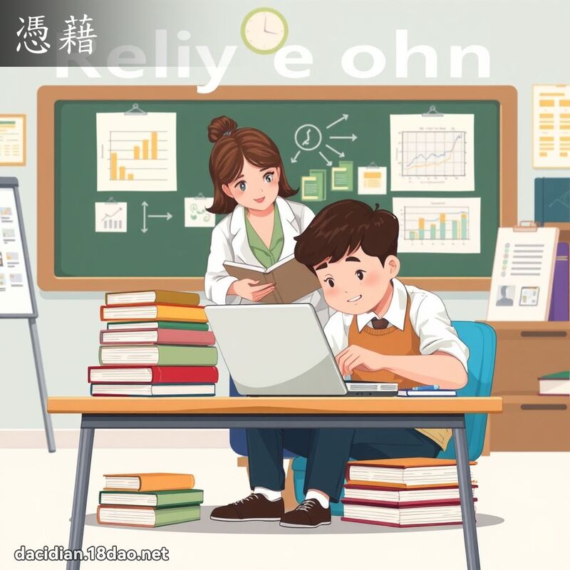 憑藉 - 國語大辭典配圖