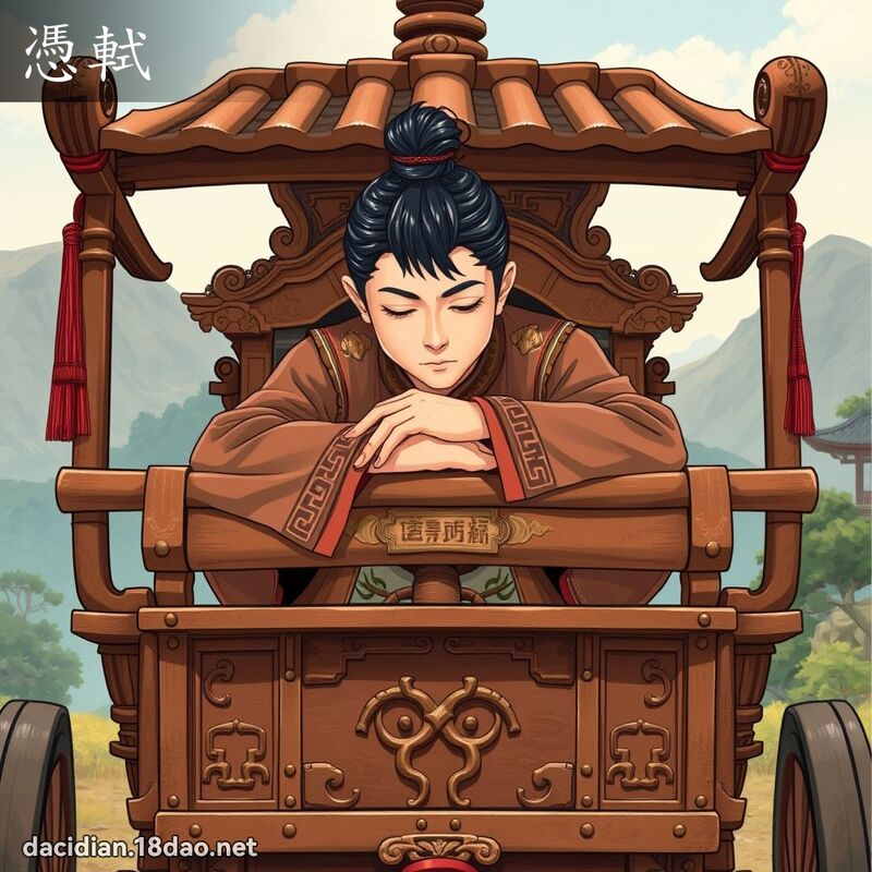 憑軾 - 國語大辭典配圖