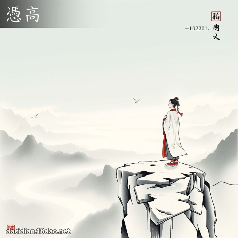 凭高 - 国语大辞典配图
