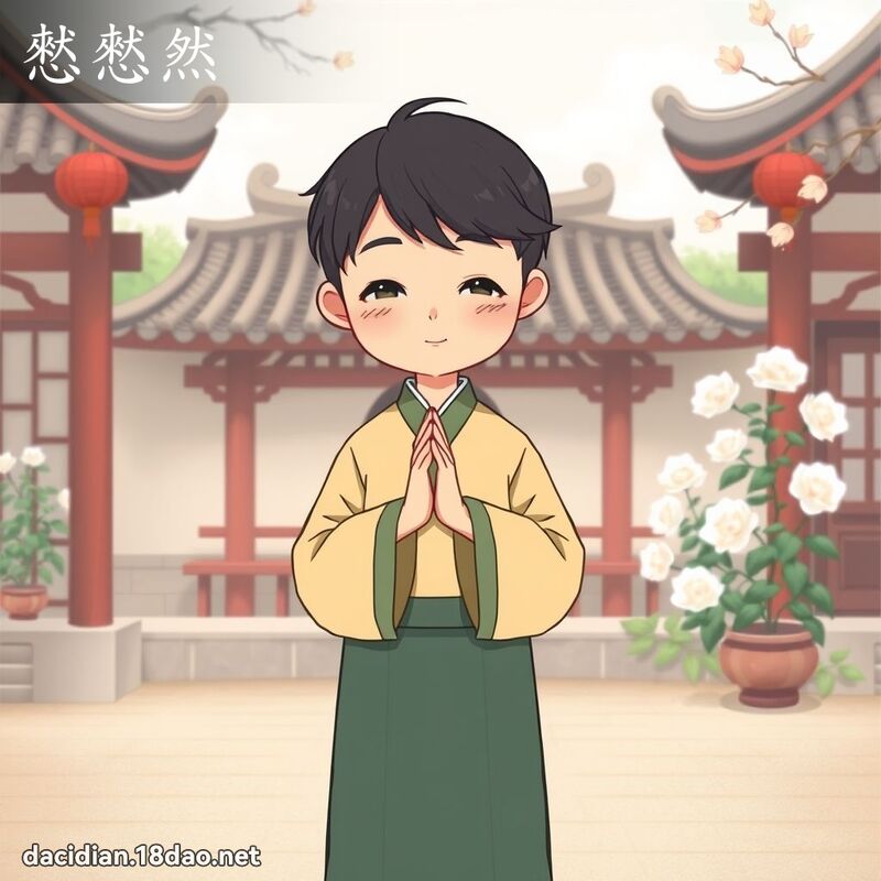 憖憖然 - 國語大辭典配圖