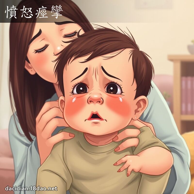 愤怒痉挛 - 国语大辞典配图