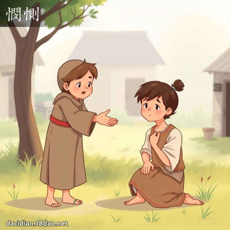 悯惻 - 国语大辞典配图