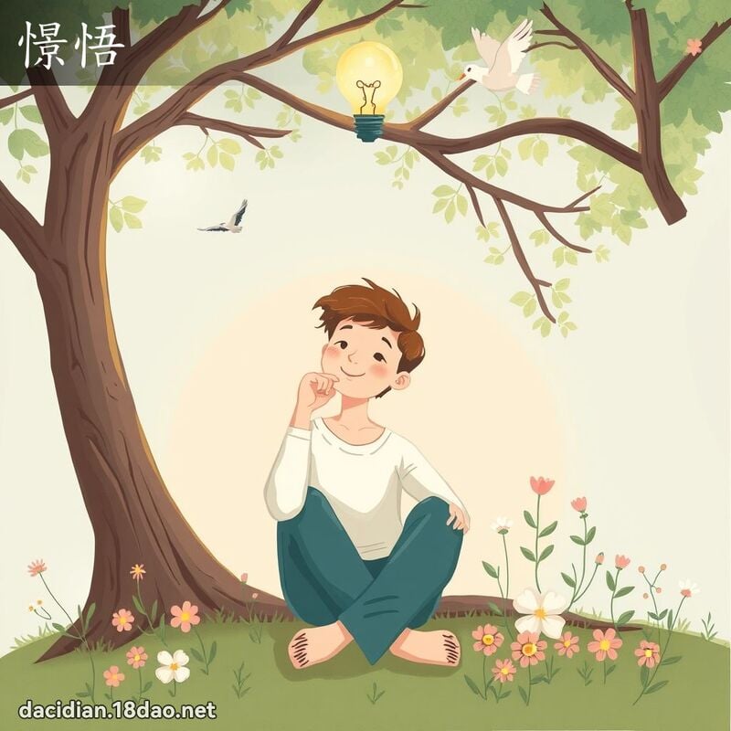 憬悟 - 國語大辭典配圖