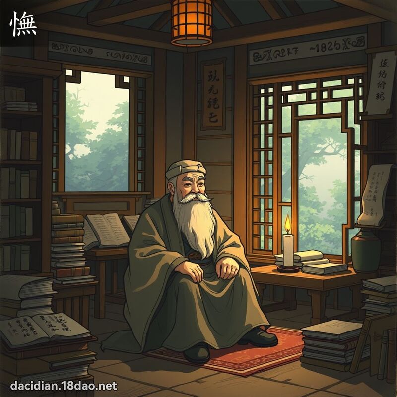 憮 - 國語大辭典配圖