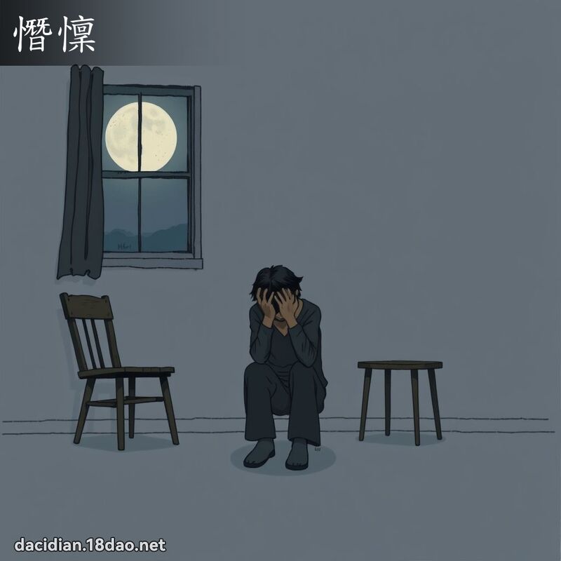 憯懍 - 国语大辞典配图