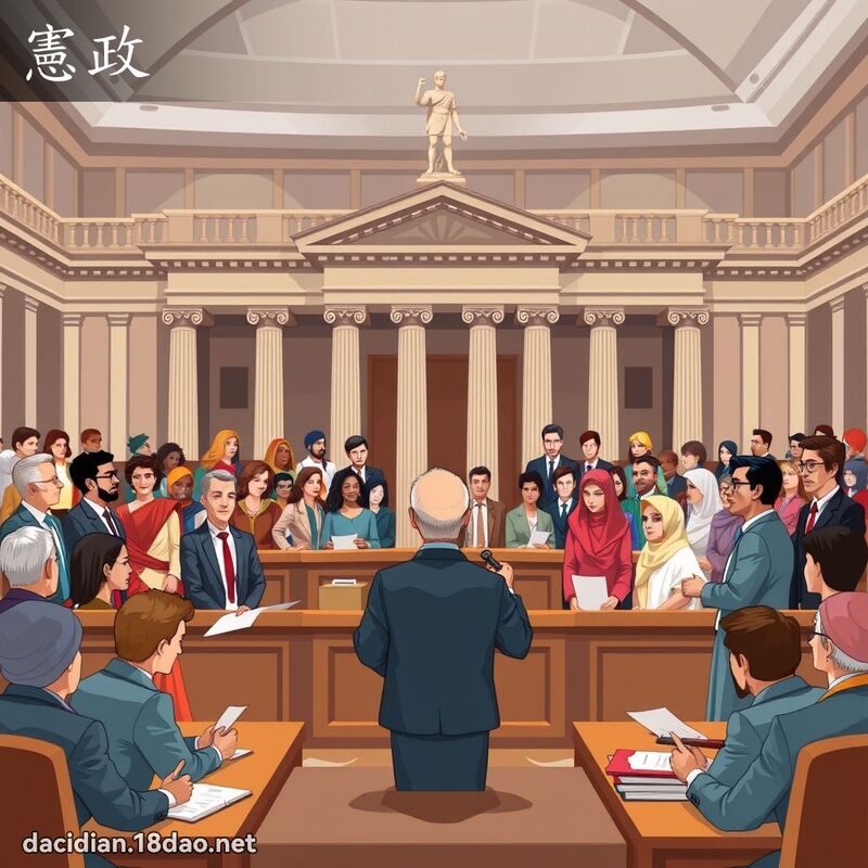 宪政 - 国语大辞典配图