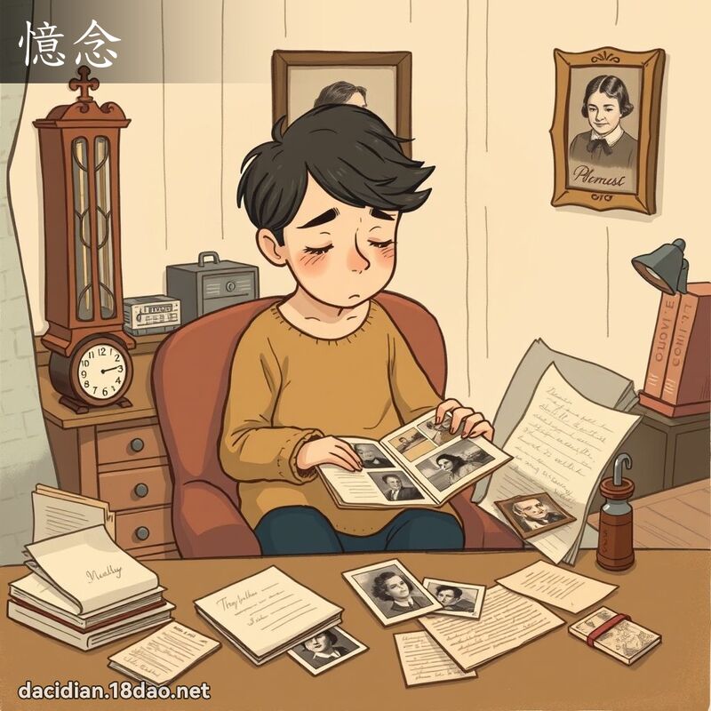 憶念 - 國語大辭典配圖