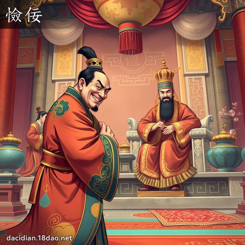 憸佞 - 国语大辞典配图