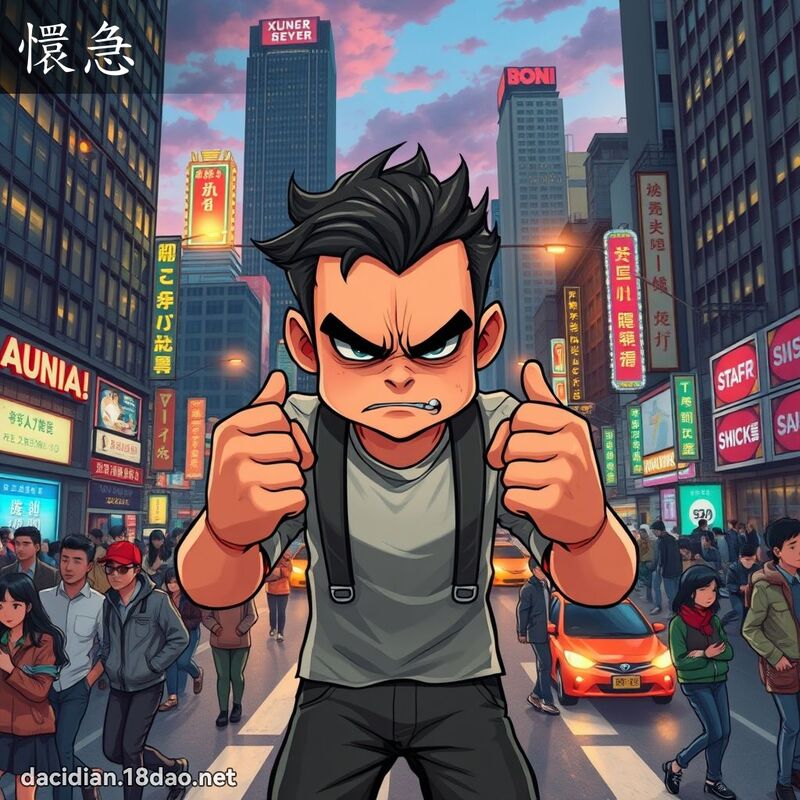 懁急 - 国语大辞典配图
