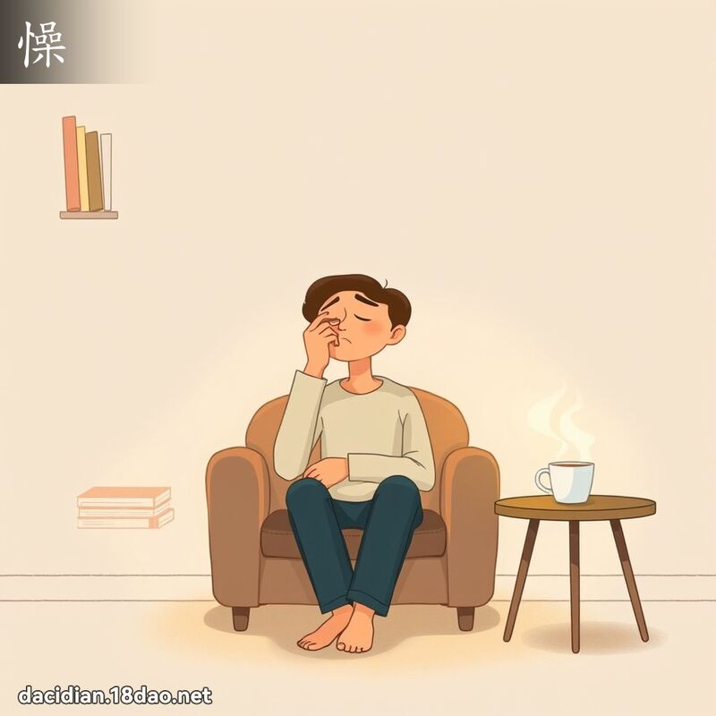 懆 - 国语大辞典配图