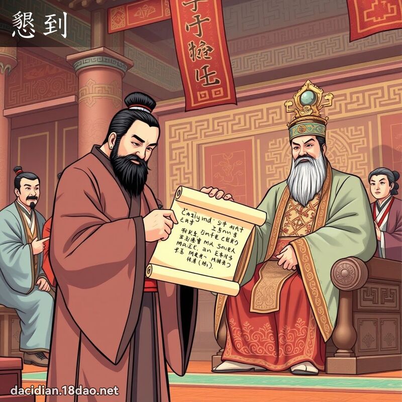懇到 - 國語大辭典配圖