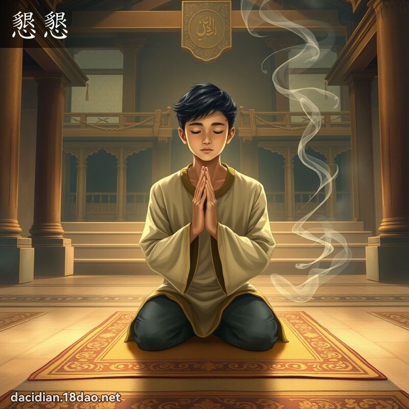 懇懇 - 國語大辭典配圖