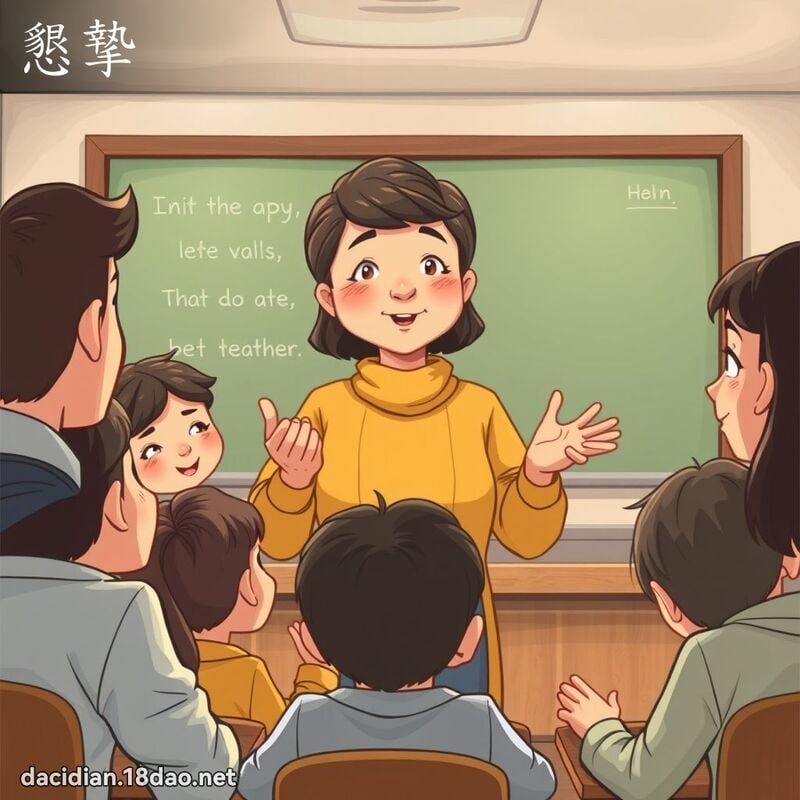 恳挚 - 国语大辞典配图