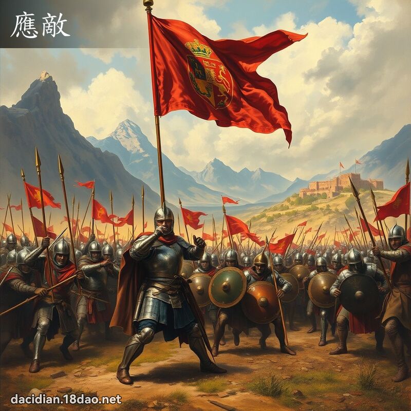 應敵 - 國語大辭典配圖