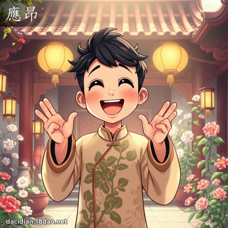 應昂 - 國語大辭典配圖