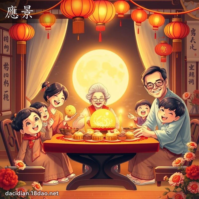 應景 - 國語大辭典配圖