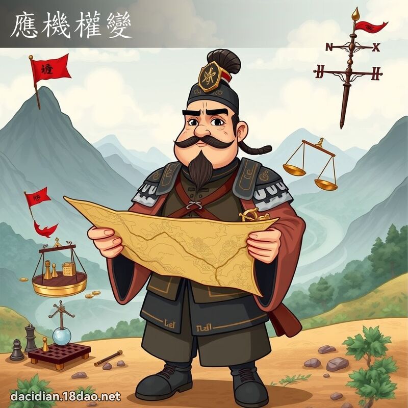 应机权变 - 国语大辞典配图