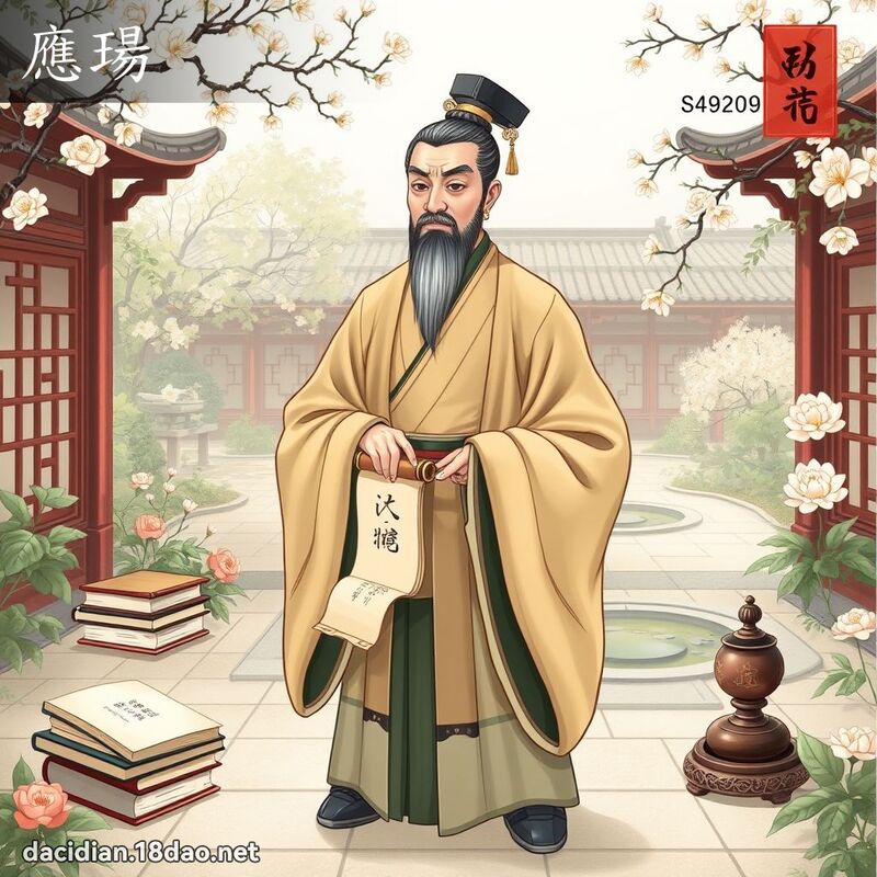 應瑒 - 國語大辭典配圖
