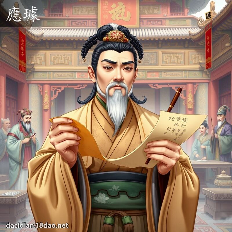 应璩 - 国语大辞典配图