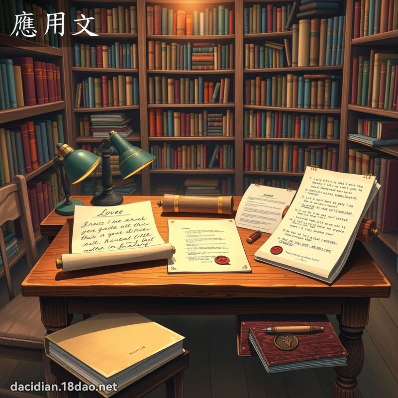 應用文 - 國語大辭典配圖