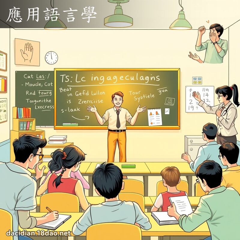 應用語言學 - 國語大辭典配圖