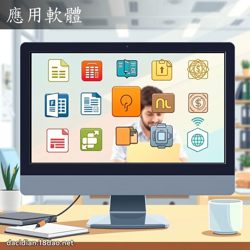 應用軟體 - 國語大辭典配圖