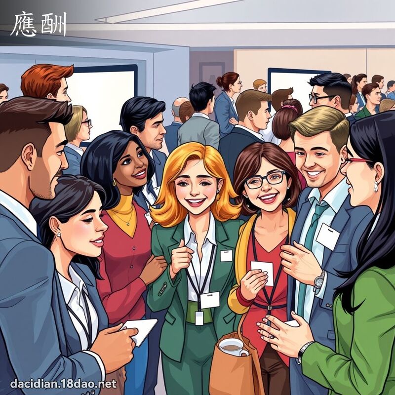 应酬 - 国语大辞典配图