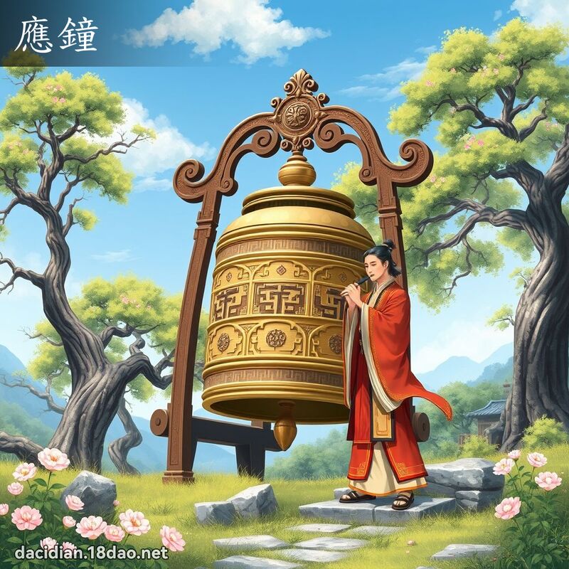 应钟 - 国语大辞典配图