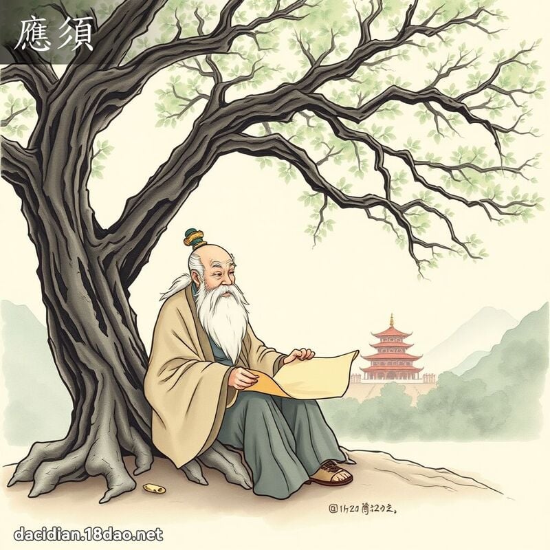 應須 - 國語大辭典配圖