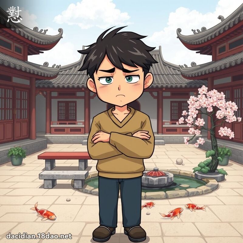 懟 - 國語大辭典配圖