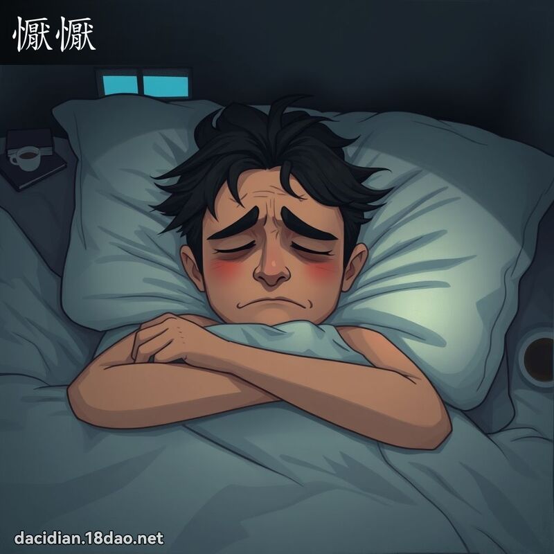 懨懨 - 國語大辭典配圖
