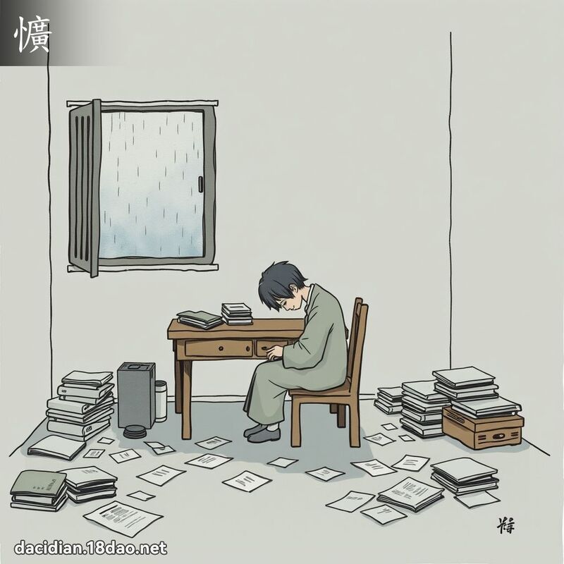 懭 - 國語大辭典配圖
