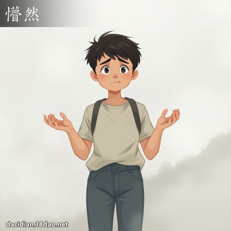 懵然 - 國語大辭典配圖