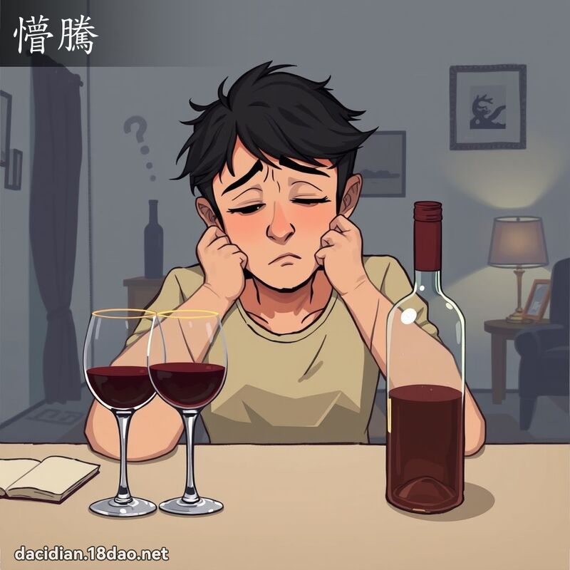 懵腾 - 国语大辞典配图